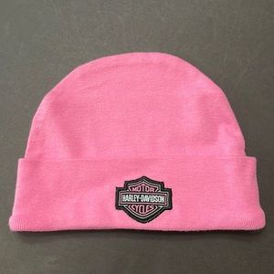 NWOT Harley Davidson infant hat , pink 3-6 months